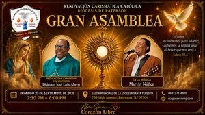 Flyer horizontal — Gran Asamblea Diocesana Septiembre 2026